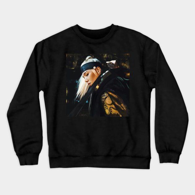 king Crewneck Sweatshirt by ari-arts